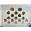 Image 2 : RCM Vancouver 2010 Circulation Coins (17 Coins) Twenty Five Cent & Loonies