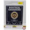 Image 1 : Highland Mint: Limited Edition : NHL Acrylic Card with Collector Coin : Montreal Canadiens (Non-Magn