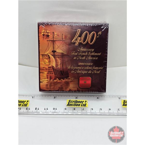 RCM Canada 2004 Brilliant Uncirculated Dollar : 400th Anniversary First French Settlement in North A