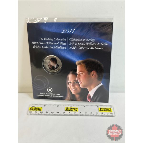 RCM Canada 2011 Twenty Five Cent : The Wedding Celebration HRH Prince William of Wales & Miss Cather