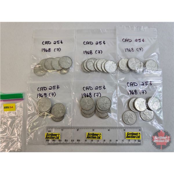 Canada Twenty Five Cent 1968 (42) (Non-Magnetic)