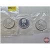 Image 3 : RCM Canada Unc Twenty Five Cent (3 Coins) : 1965; 1966; 1867-1967 (Proof-Like) Sealed in original ce