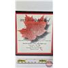 Image 4 : First Commemorative Mint : 2001 Silver Maple Leaf $5 (In Portfolio) (Fine Silver .9999 : 1 Oz) (GST 