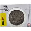 Image 4 : Canada Fifty Cent (3): 1950 No Des ; 1950 Half Des ; 1950 Full Des