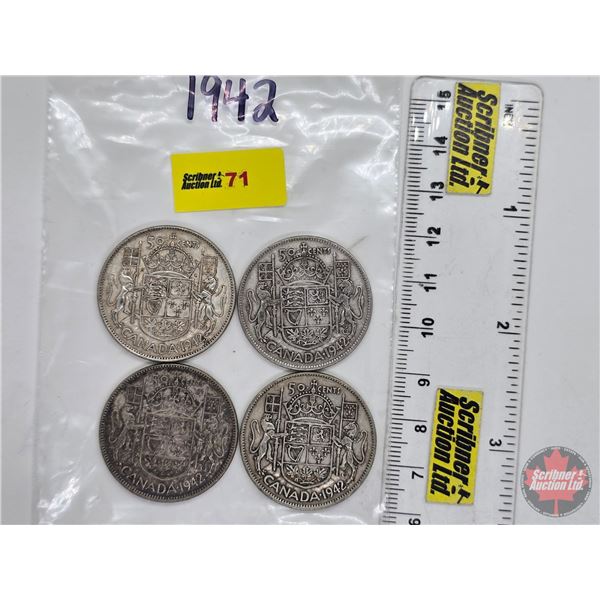 Canada Fifty Cent (4): 1942