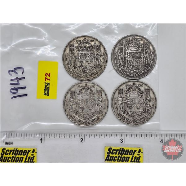 Canada Fifty Cent (4): 1943