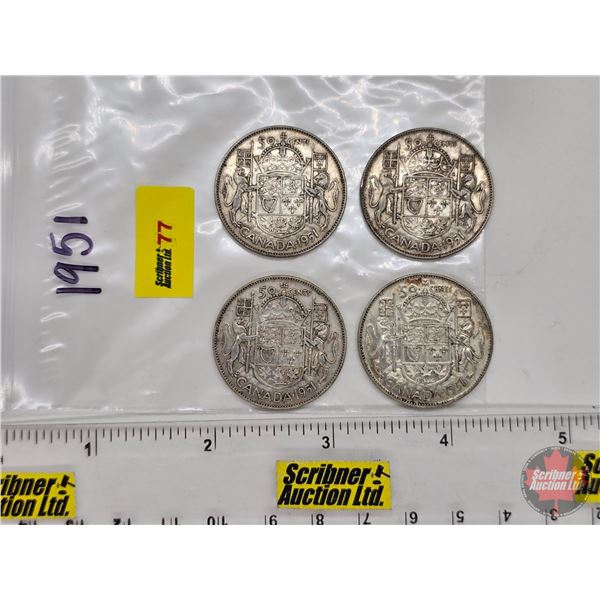 Canada Fifty Cent (4): 1951