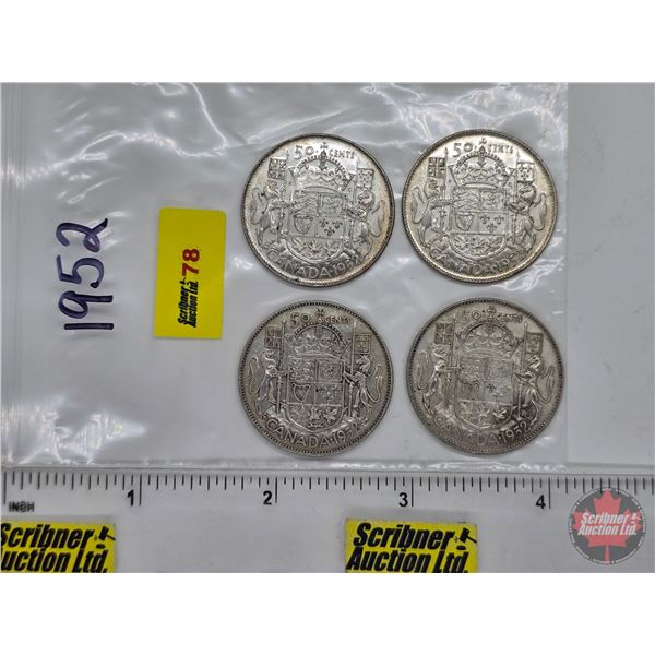 Canada Fifty Cent (4): 1952