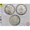 Image 3 : Canada Fifty Cent (3): 1963; 1965; 1965