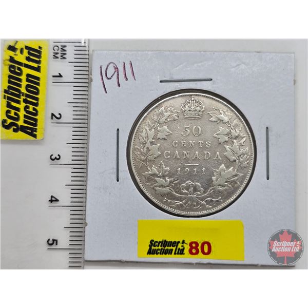 Canada Fifty Cent 1911