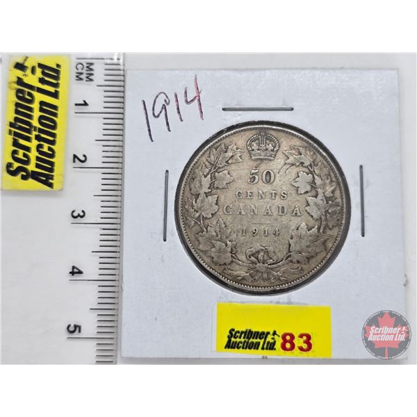 Canada Fifty Cent 1914
