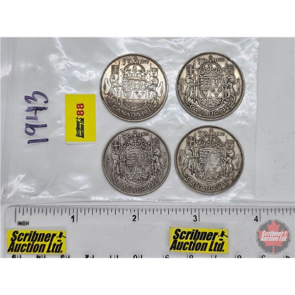 Canada Fifty Cent (4): 1943