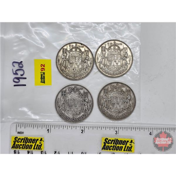 Canada Fifty Cent (4): 1952