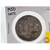 Image 2 : Canada Fifty Cent (3): 1950 No Des ; 1950 Half Des ; 1950 Full Des