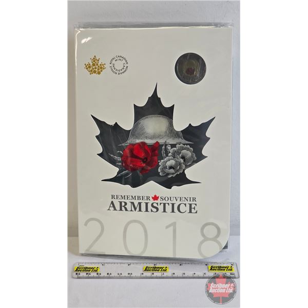 RCM Canada Remember Armistice : 2018 Collector Card : 6-Coin Set