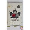 Image 1 : RCM Canada Remember Armistice : 2018 Collector Card : 6-Coin Set