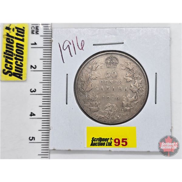 Canada Fifty Cent 1916