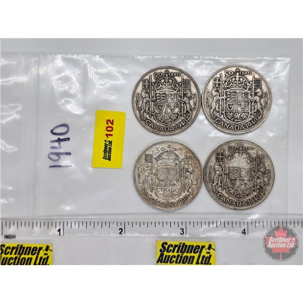 Canada Fifty Cent (4): 1940