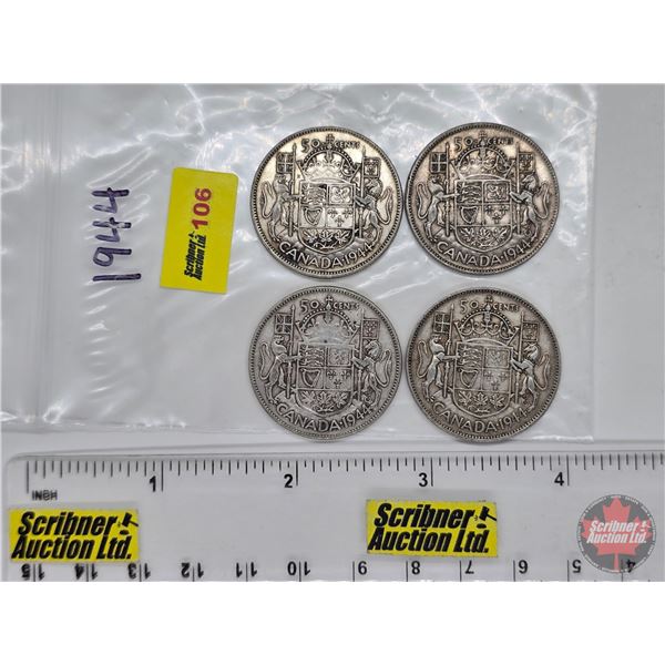 Canada Fifty Cent (4): 1944