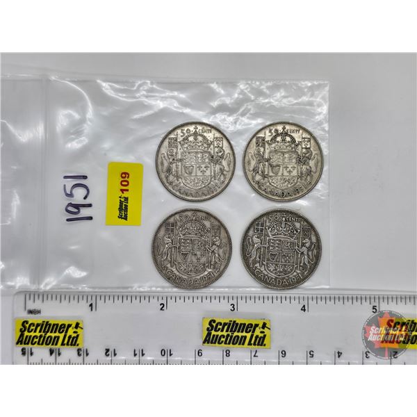 Canada Fifty Cent (4): 1951