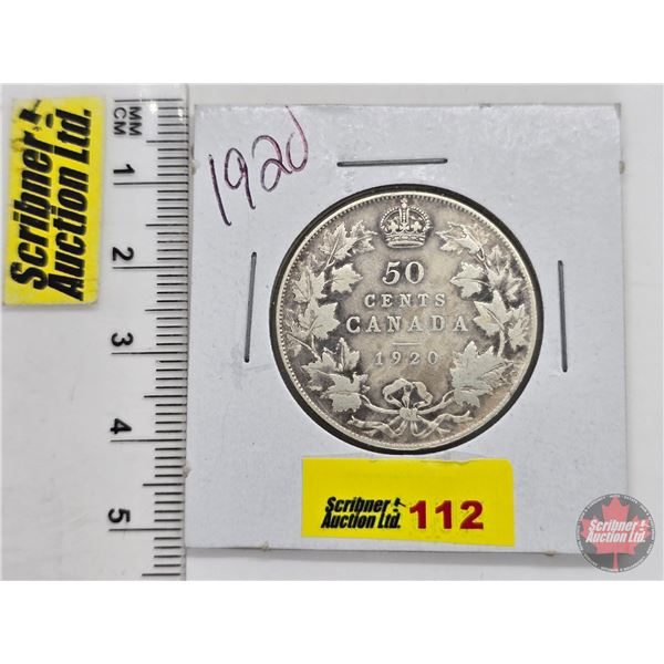 Canada Fifty Cent 1920