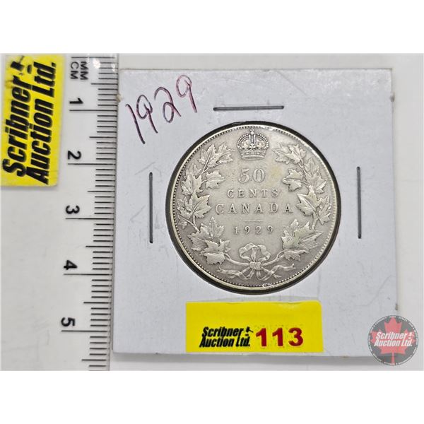 Canada Fifty Cent 1929