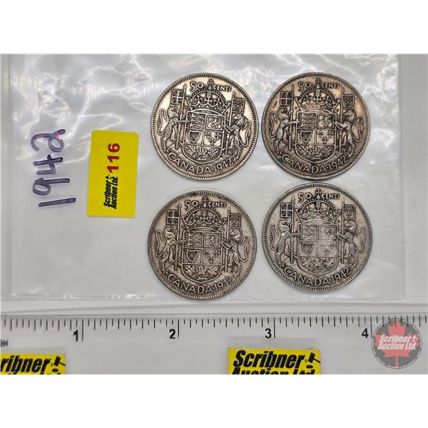 Canada Fifty Cent (4): 1942