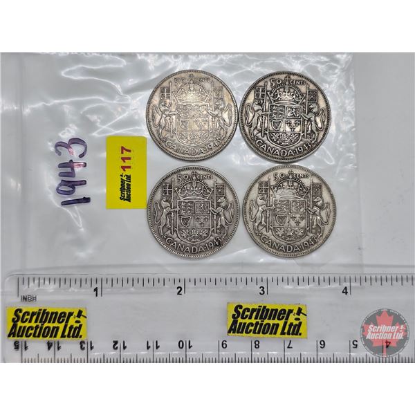 Canada Fifty Cent (4): 1943