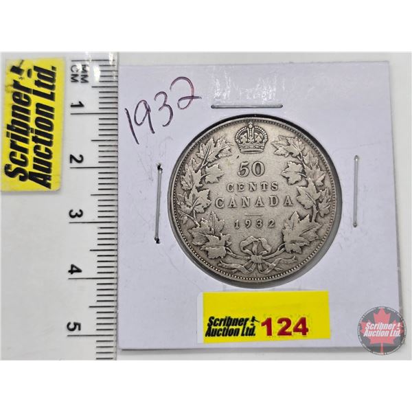 Canada Fifty Cent 1932