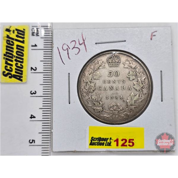 Canada Fifty Cent 1934