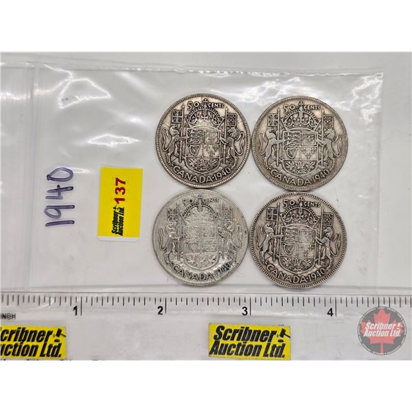 Canada Fifty Cent (4): 1940