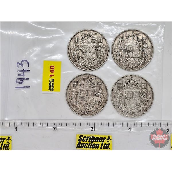 Canada Fifty Cent (4): 1943