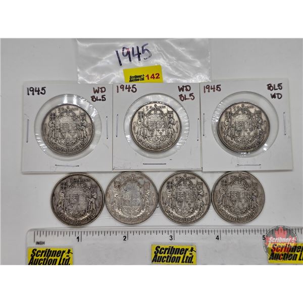 Canada Fifty Cent (7): 1945