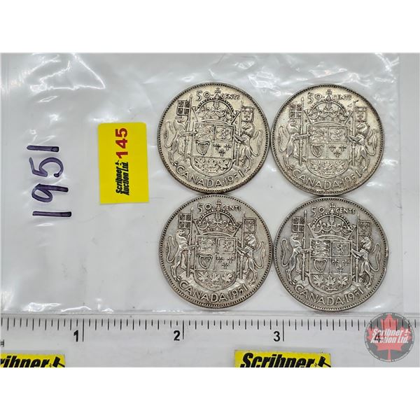 Canada Fifty Cent (4): 1951