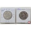 Image 2 : Canada Fifty Cent (8): 1941; 1941; 1942; 1942; 1942; 1942; 1942; 1942
