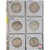 Image 2 : Canada Fifty Cent (12) : 1952; 1953; 1953; 1954; 1955; 1956; 1957; 1958; 1958; 1959; 1960; 1960
