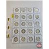 Image 1 : Canada Fifty Cent (20) : 1961; 1961; 1962; 1963; 1963; 1963; 1963; 1964; 1964; 1964; 1965; 1965; 196