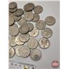Image 4 : Canada Fifty Cent (52) : 1960's & 1970's (See Handwritten List in Photos)