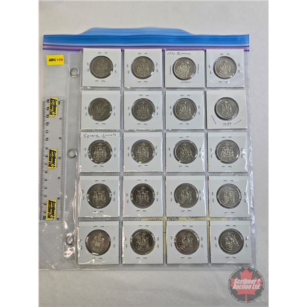 Canada Fifty Cent (20) : 1971 - 1989