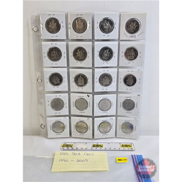 Canada Fifty Cent (20) : 1990 - 2009