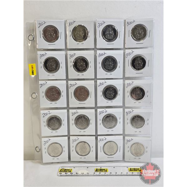 Canada Fifty Cent (20) : 2002