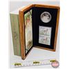 Image 1 : RCM Canada 2005 $5 Limited-Edition Stamp & Fine Silver Coin Set : Deer & Fawn (#23080 of 25555) (99.