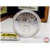 Image 2 : RCM Canada 2005 $5 Limited-Edition Stamp & Fine Silver Coin Set : Deer & Fawn (#23080 of 25555) (99.