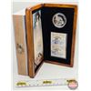 Image 1 : RCM Canada 2006 $5 Limited-Edition Stamp & Fine Silver Coin Set : Peregrine Falcon and Nestlings (#1