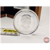Image 3 : RCM Canada 2006 $5 Limited-Edition Stamp & Fine Silver Coin Set : Peregrine Falcon and Nestlings (#1