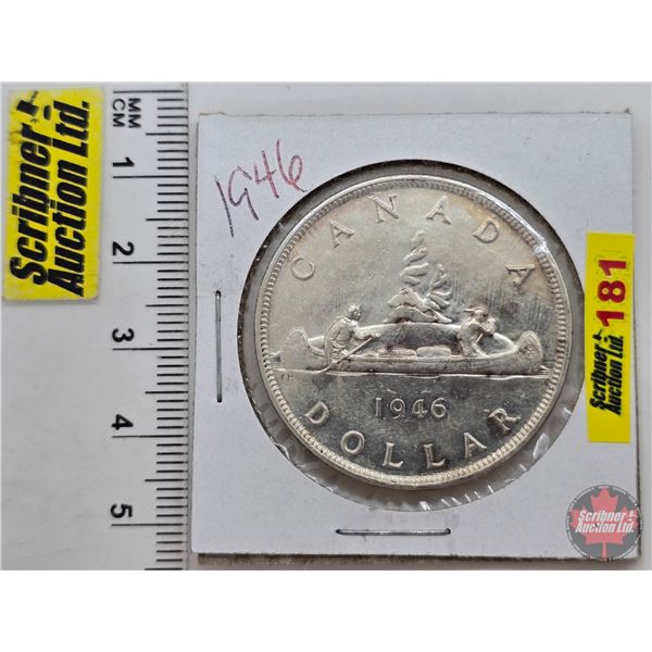 Canada One Dollar 1946