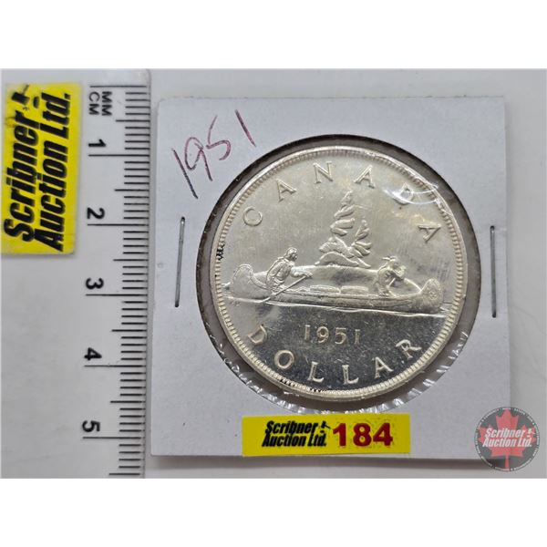 Canada One Dollar 1951