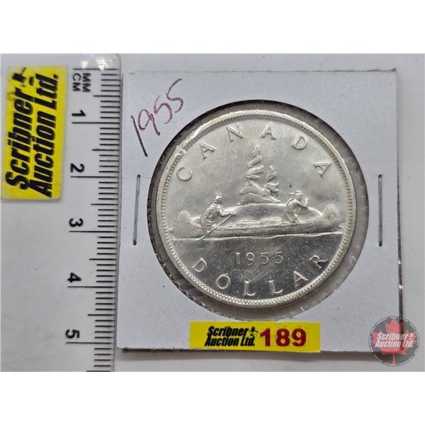 Canada One Dollar 1955