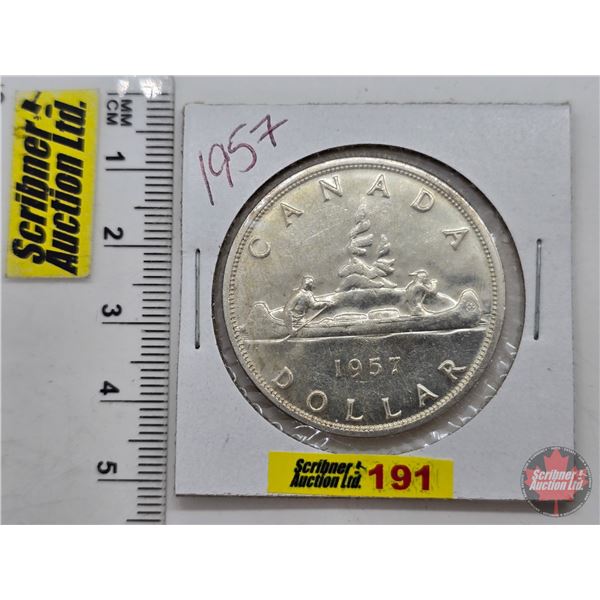 Canada One Dollar 1957