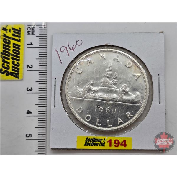 Canada One Dollar 1960